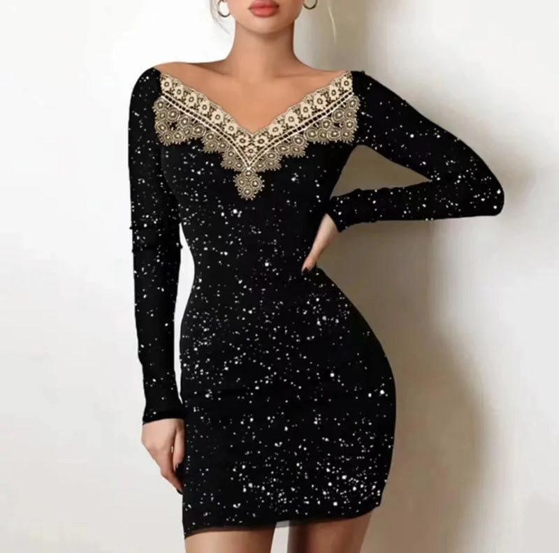 Vestido para festa, noite, elegante